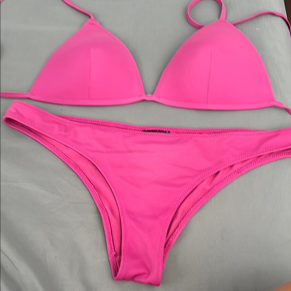 Vibrant Pink Bikini Set